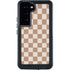 Neutral Checkered Galaxy S24 Waterproof Case